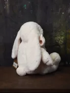 Милый длинноухий зайка с шикарным бантом  