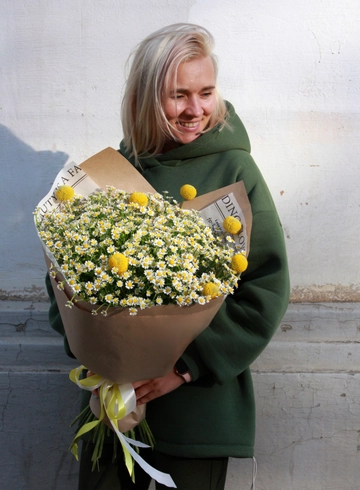 Ромашковый взрыв от интернет-магазина цветов в Костроме