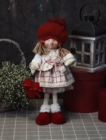 Сувенирная кукла в красном берете  от интернет-магазина «» в Костроме